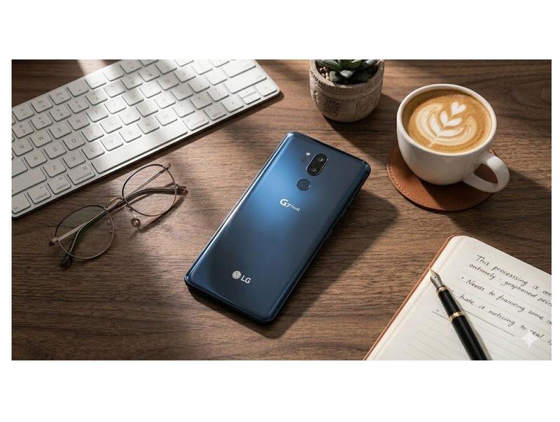Smartphone LG G7 ThinQ 64GB Preto 4G Octa Core - Celular LG